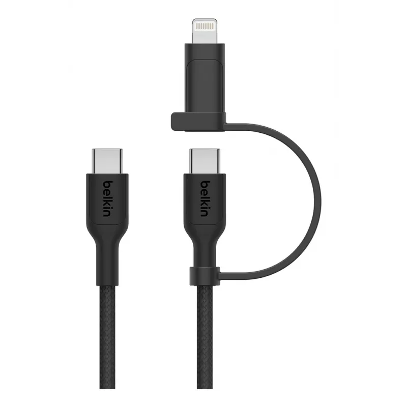 Cavo USB Belkin BoostCharge Pro 1,5 m USB-C USB-C/Lightning nero