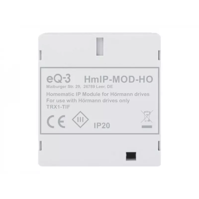 eQ-3 Homematic IP HmIP-MOD-HO 153986A0 modulo apriporta garage per motorizzazioni Hörmann, wireless
