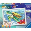 CreArt - Tartaruga marina, dipingere