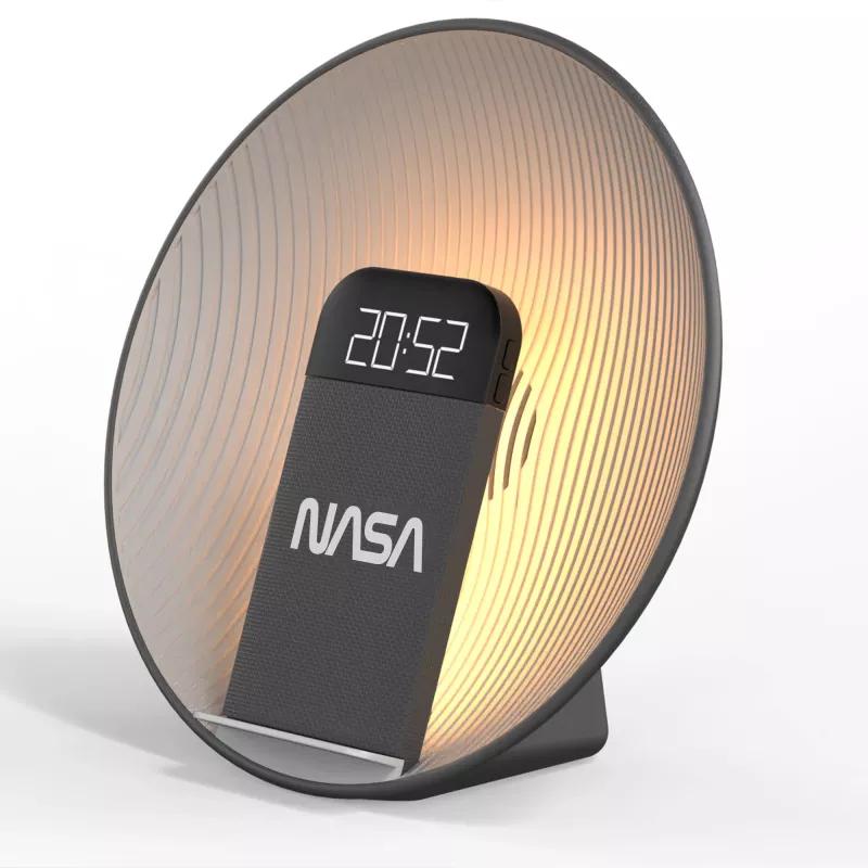 NASA SPC600 altoparlante Bluetooth/sveglia/caricabatterie wireless