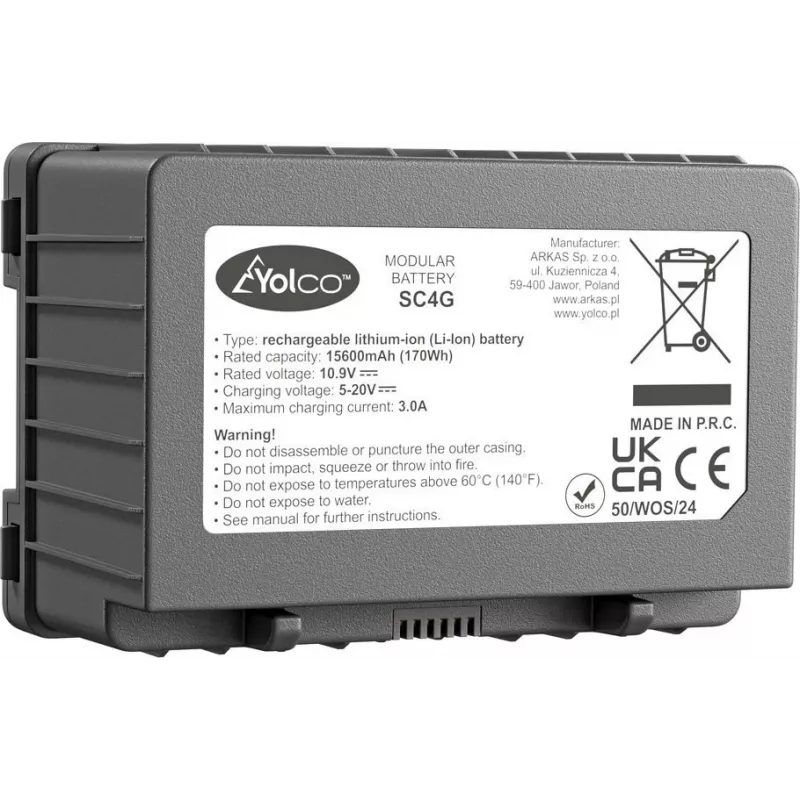 Yopower SC4G, SC4B batteria ricaricabile modulare per frigoriferi portatili Yolco