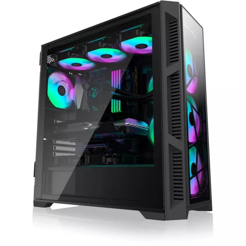 PONOS Ultra, case Midi Tower, PC, nero, ATX, EATX, micro ATX, Mini-ITX, SPCC