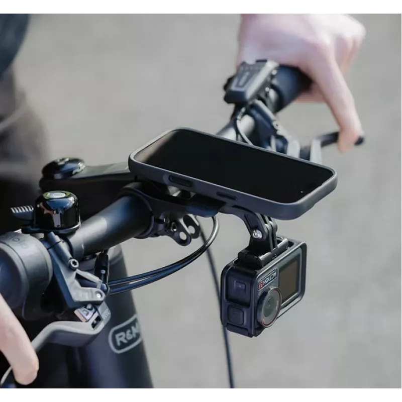 Supporto manubrio bici Quad Lock, nero