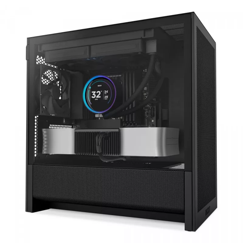 NZXT H3 Flow Micro ATX Airflow case - nero