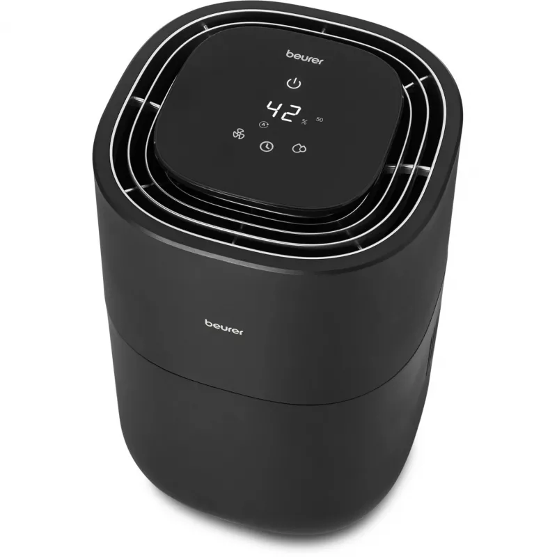 Umidificatore Beurer LB 200 nero con serbatoio dell'acqua da 200 ml
