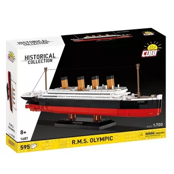 Kit Cobi Blocks R.M.S. Olympic 59 blocchi — set modellismo da 59 pezzi