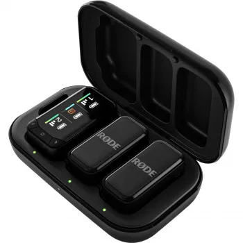 Kit microfono lavalier senza fili Rode Wireless Micro Camera Kit con trasmettitore e ricevitore wireless