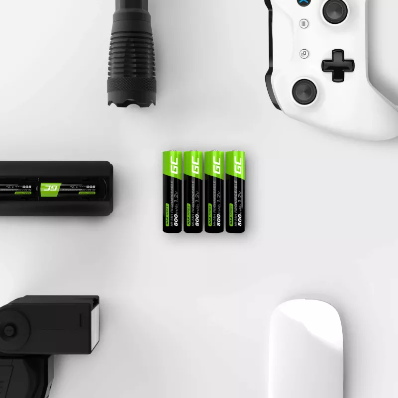 Green Cell GR08 batteria per uso domestico batteria ricaricabile AAA nickel-metallo idruro (NiMH)