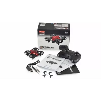 Droni con fotocamera Amewi 25324 mini drone 300 mAh nero rosso