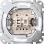 Interruttore a bilanciere Merten MEG3715-0000, unipolare, metallico, 250 V AC, 10 A