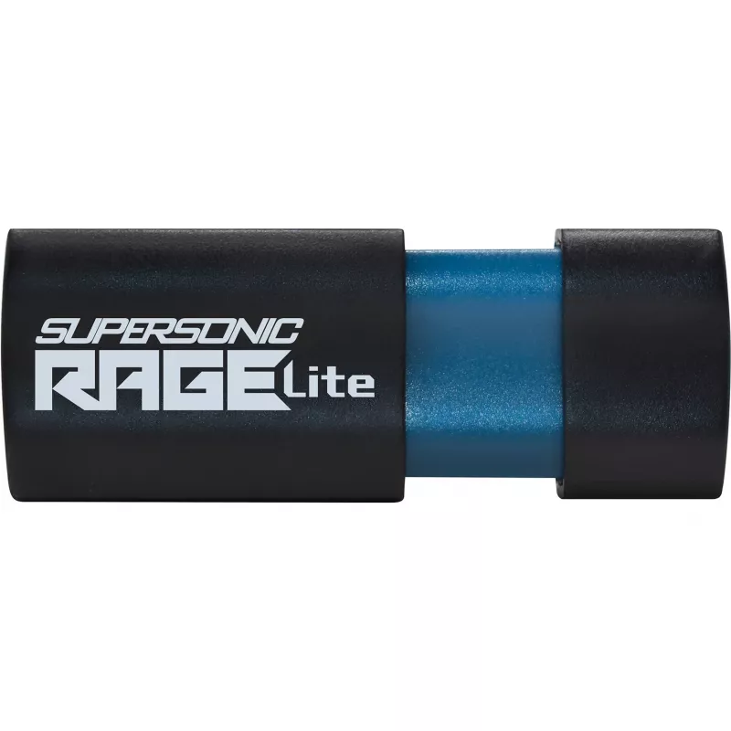 Chiavetta USB PATRIOT Rage Lite 512GB 120 MB/S USB 3.2 retrattile nero (PEF512GRLB32U)