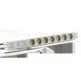 EFB Elektronik EK631DE.3GR Distributore di corrente 2 m 7 uscite AC per interni grigio chiaro