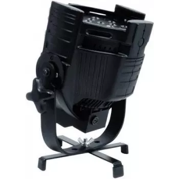 Treppiede da pavimento EUROLITE FS-1 — treppiede regolabile nero per fari PAR