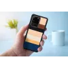 Custodia per cellulare Man and Wood per Samsung Galaxy S20 Ultra — nero