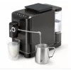 Macchina per espresso Tchibo Esperto2 Milk nero — schiumatore di latte integrato, macchina per caffè espresso automatica per il piano di lavoro