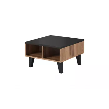 Cama LOTTA 60 Tavolino rovere Wotan/nero opaco