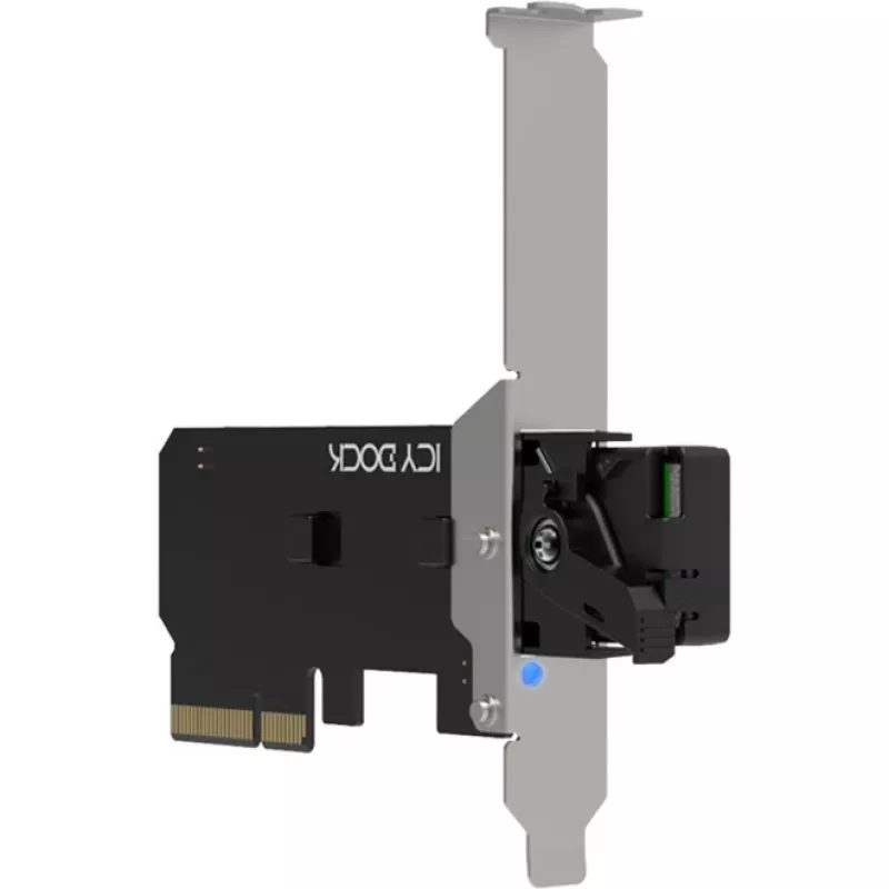 ICY DOCK MB305M4P-B vassoio estraibile M.2 NVMe SSD su scheda adattatore PCIe 4.0 x4