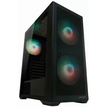 LC-Power case Midi ATX Gaming 717B - Meshwork_L Dark - senza alimentatore - case - ATX