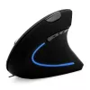 MEDIA-TECH VERTIC MT1122 Mouse verticale con filo 6400 DPI nero