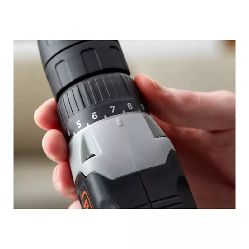 BLACK & DECKER | Trapano avvitatore a batteria | BCD001C2-QW | 18 V | 2x1,5 Ah | Litio