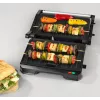 Grill elettrico 2 in 1 per la salute Progress EK5854PVDE con piastre antiaderenti e temperatura regolabile