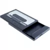 Case per HDD Inter-Tech HD-25620 bianco-nero 2,5 pollici