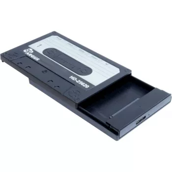 Case per HDD Inter-Tech HD-25620 bianco-nero 2,5 pollici