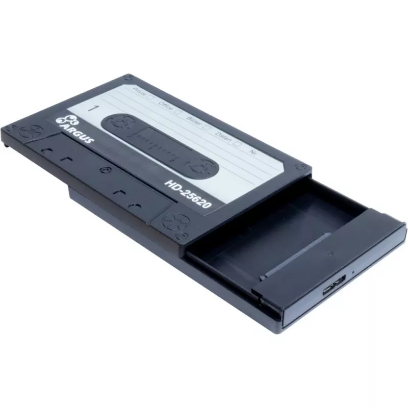 Case per HDD Inter-Tech HD-25620 bianco-nero 2,5 pollici
