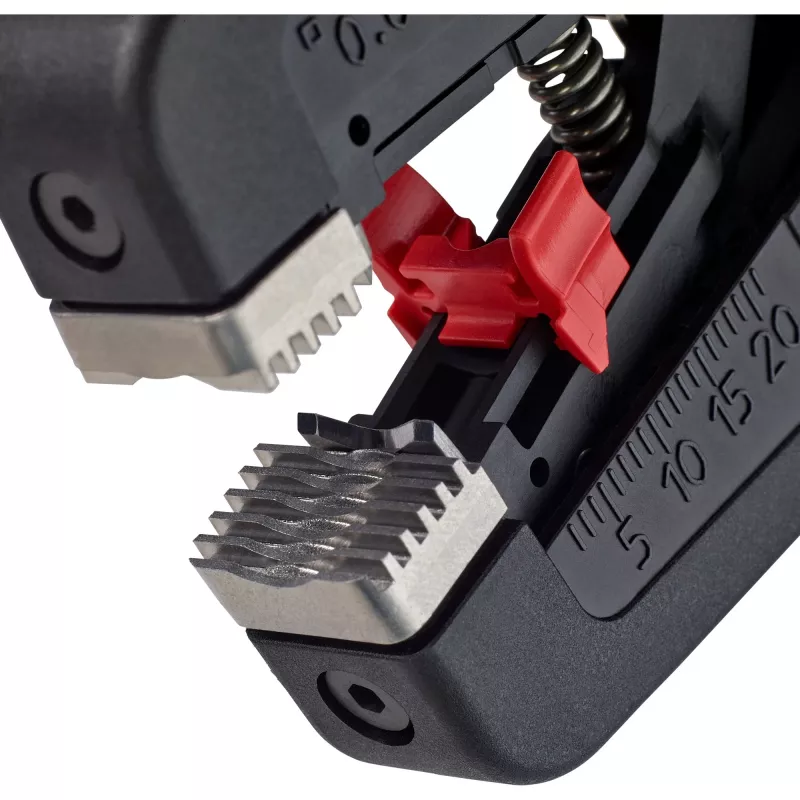 Pinza spellafili automatica PreciStrip16, spellafili nero/rosso, tagliafili integrato