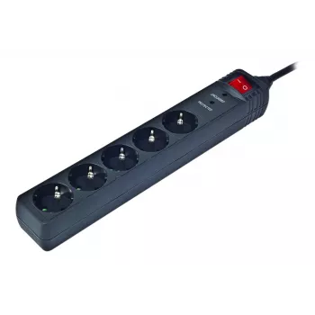 Protezione da sovratensione Gembird SPG5-C-10 nero 5 prese AC 250V 3m