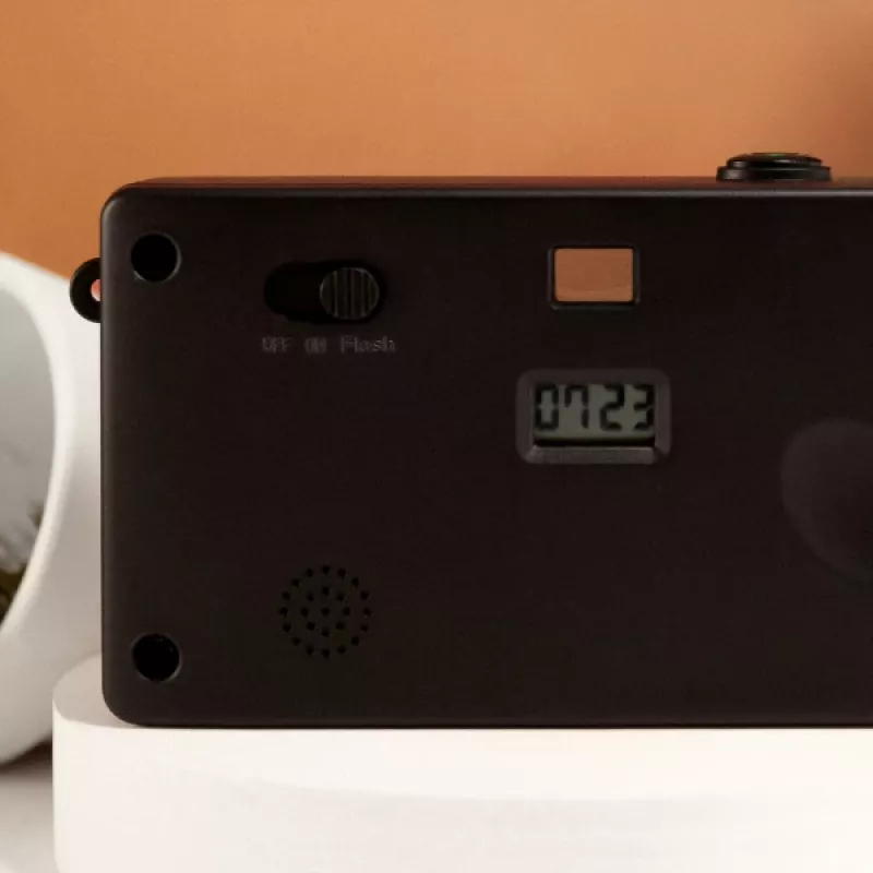 Fotocamera digitale senza display Camp Snap CS-V105-BR-JP — fotocamera compatta marrone senza display