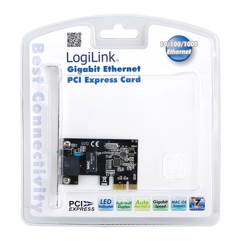 Scheda di rete LogiLink PCI Express PC0029A 1000 Mbit/s