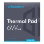 Pad termico GrauGear G-TMP-6W 100×100×1 mm, conduttività termica 6 W/m·K