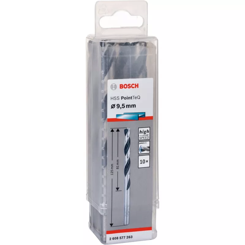 Punte elicoidali HSS Bosch PointTeQ