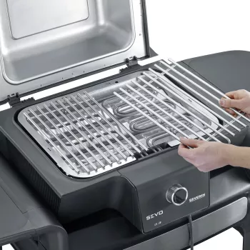 Griglia elettrica SEVERIN ZB 8190 — griglia da tavolo compatta, modello ZB 8190
