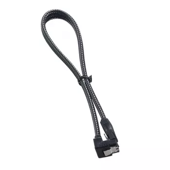 Cavo ModMesh SATA 3 ad angolo retto 30 cm - carbon - cavo - digitale/dati (CM-CAB-RSAT-N30KC-R)