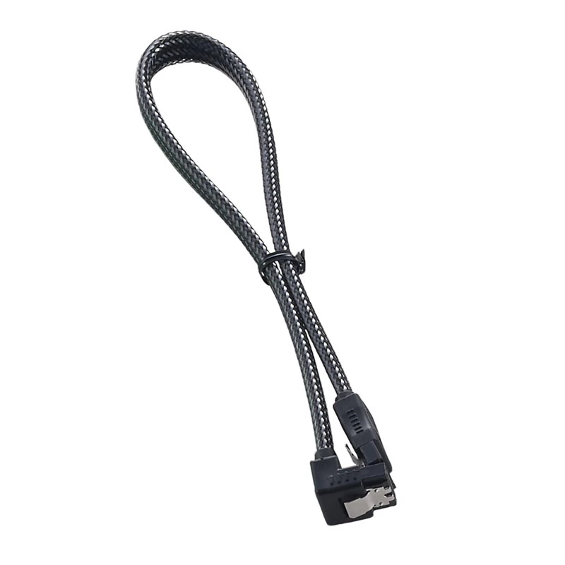 Cavo ModMesh SATA 3 ad angolo retto 30 cm - carbon - cavo - digitale/dati (CM-CAB-RSAT-N30KC-R)