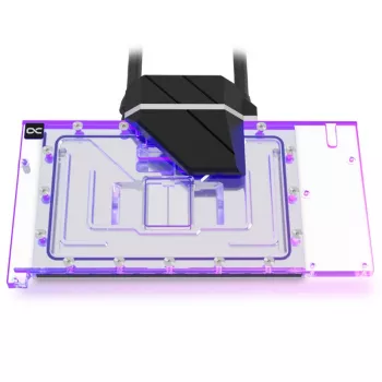 Dissipatore a liquido Alphacool 14488 acrilico ottone nylon nero trasparente