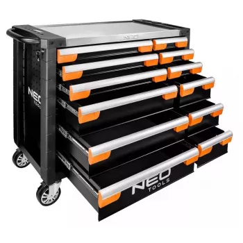 Armadio da officina NEO tools PRO 12 cassetti 84-225, robusta conservazione in acciaio per utensili