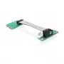 Scheda riser Mini PCI Express > PCI Express x1 orientata a sinistra