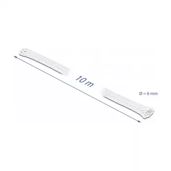 Guaina per cavi DeLOCK 20693 bianco