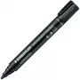 STAEDTLER Lumocolor Pennarello indelebile 352, nero spessore tratto: ca. 2,0 mm, punta tonda, resistente all'acqua (352-9)
