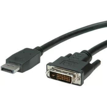 Adattatore cavo video VALUE 11.99.5619 1,5 m DisplayPort a DVI nero