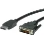 Adattatore cavo video VALUE 11.99.5619 1,5 m DisplayPort a DVI nero