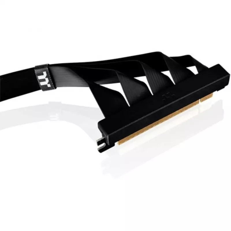 Thermaltake cavo riser PCI-E 4.0 doppio 90 gradi, 40 cm, nero