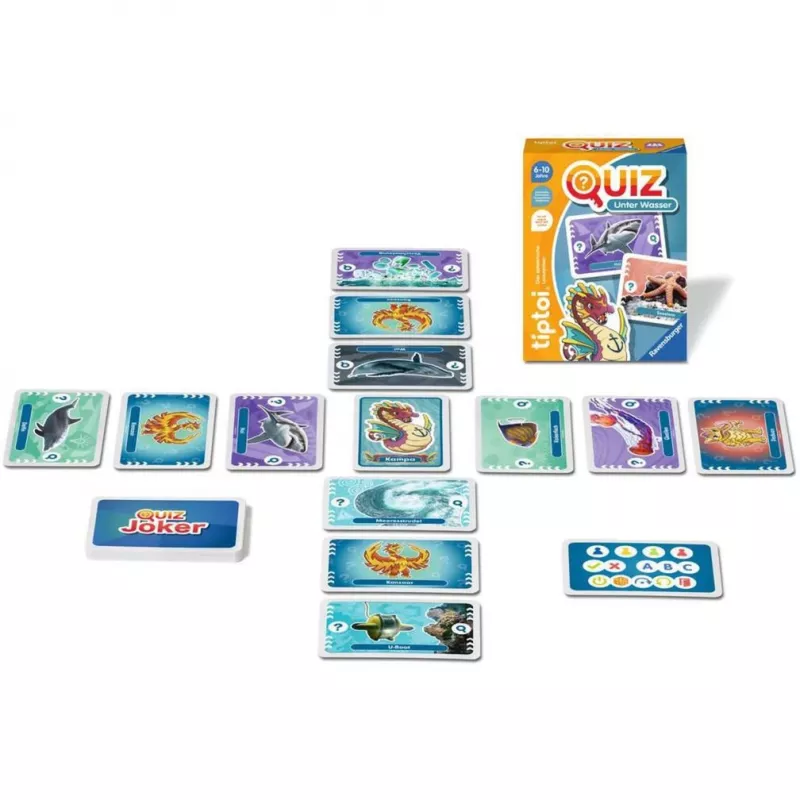 tiptoi Quiz Unterwasser, gioco quiz