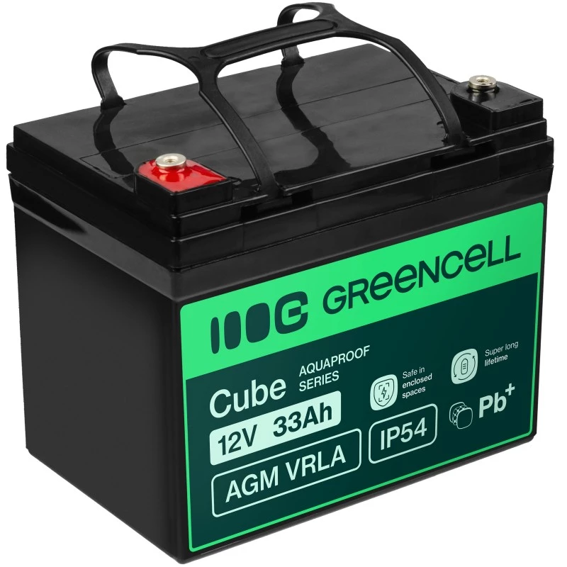 Batteria AGM VRLA 12V 33Ah IP54