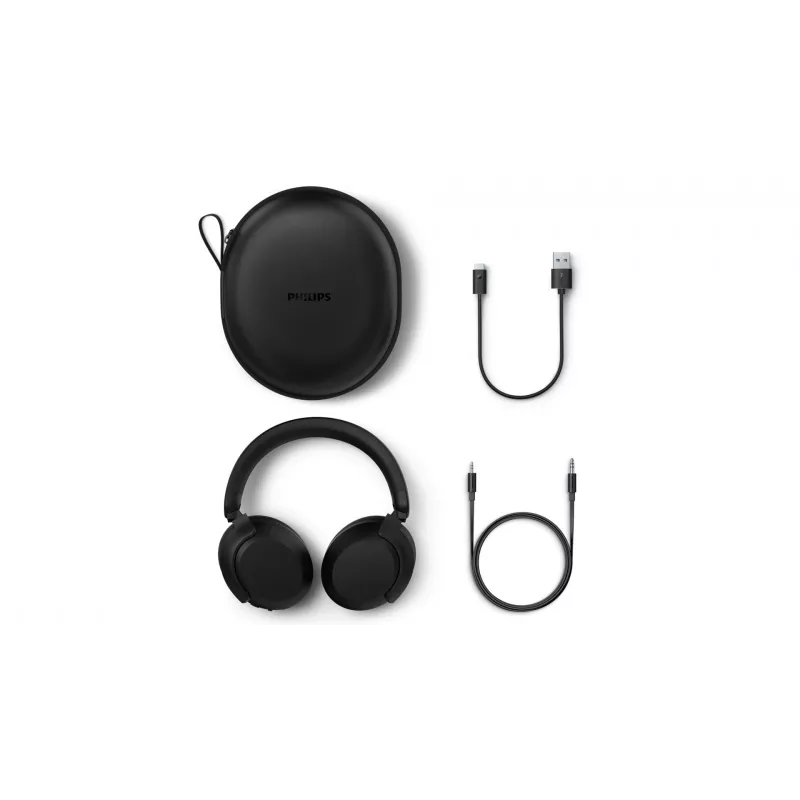 Philips TAH8000EBK/00 cuffie/auricolari senza fili ad archetto chiamate/musica USB Type-C Bluetooth nero