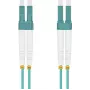 Cavo patch Helos LC multimodale 0,5 m — cavo in fibra ottica duplex, connettore LC