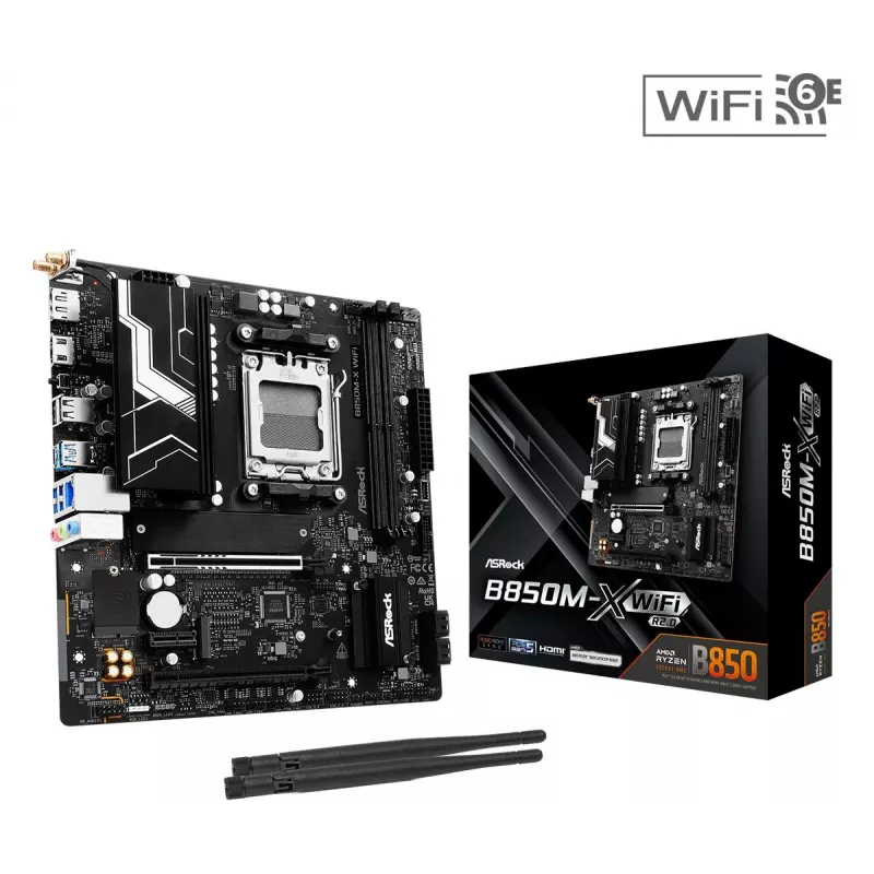 Scheda madre ASRock B850M-X WiFi R2.0 AMD B850 AM5 Micro-ATX